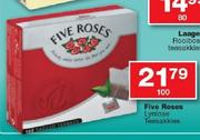 Five Roses Lyniose Teesakkies-100's