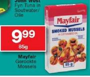 Mayfair Gerookte Mossels-85g