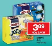 Moir's Jelly Assorted-80g Each