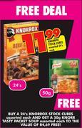 Knorrox Stock Cubes-24's