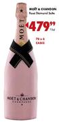 Moet & Chandon Rose Diamond Suite Champagne-750ml