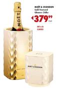 Moet & Chandon Gold Diamond Glimmer Chiller Champagne-750ml
