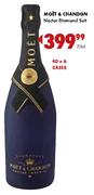 Moet & Chandon Nectar Diamond Suit Champagne-750ml