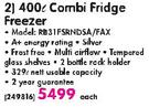 Samsung Combi Fridge Freezer-400Ltr(RB31FSRNDSA/FAX)