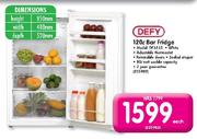 Defy Bar Fridge-120Ltr(DFS135)