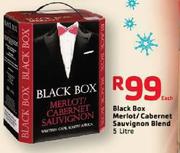 Black Box Merlot/Cabernet Sauvignon Blend-5Ltr Each