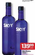 Skyy Vodka-750ml Each