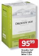 Drosdty-Hof Extra Light Wine- 5Ltr