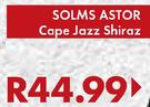 Solms Astor Cape Jazz Shiraz-750ml