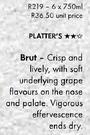 orange River Cellars Brut, Doux Or Rose-6x750ml