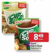 Knorr Cup A Soup Assorted-4's Each