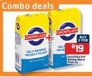 Snowflake Self Raising Wheat Flour-2 x 1Kg
