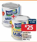 Nestle Full Cream Sweetened Condensed Milk-2 x 385g