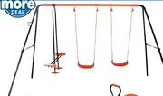 Neptune 2 Swings And Glider Set