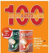 Frisco Granules Or Original Instant Coffee-2x750g