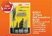 Bosch 27 Piece Drill Screwdriver Bit Set