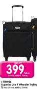 I-Travel Superior Lite 50cm 4 Wheeler Trolley