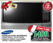 Samsung 40Ltr Stainless Steel Microwave ME9144ST