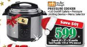 Muller & Haupt 6Ltr Pressure Cooker