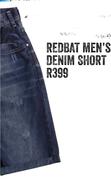 Redbat Men's Denim Short