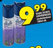 Glade Secrets Lugverfrisser Verskeidenheid-180ml Elk