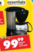 Essentials 10-Cup Coffee Maker