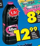 Albex Bleach Assorted Bottle-1.5L