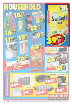 Shoprite Western Cape : Extra Special Low Price Christmas (11 Dec - 26 Dec 2013), page 9