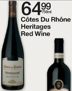Cotes Du Rhone Heritages Red Wine-750ml