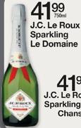J.C. Le Roux Sparkling Le Domaine-750ml