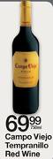Campo Viejo Tempranillo Red Wine-750ml