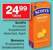 Scott's Emulsion Supplement-100ml
