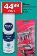 Nivea Shaving Gel-200ml