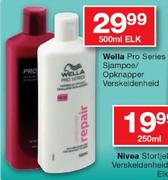 Wella Pro Series Sjampoe/Opknapper-500ml Elk