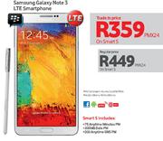 Samsung Galaxy Note 3 LTE Smartphone-On Smart S