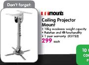 Unimounts Ceiling Projector Mount