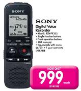 Sony Digital Voice Recorder ICD-PX333