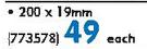 Cold Afile Chisel 200X19mm