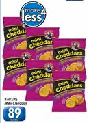 Bakers Mini Cheddar-6x33g