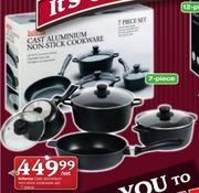 Inferna 7 Piece Cast Aluminium Non-Stick Cookware Set-Per Set