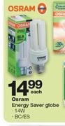 Osram Energy Saver Globe-Each
