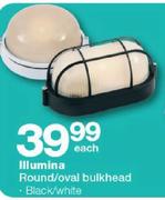 Illumina Round/Oval Bulkhead-Each