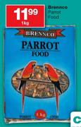 Brennco Parrot Food - 1kg