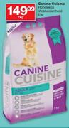 Canine Cuisine Hondekos Verskeidenheid - 7kg Elk