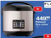 Platinum Rice Cooker-5L Each 