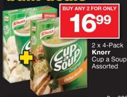 Knorr Cup A Soup Assorted-2x4 Pack