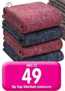Tip Top Blanket-150x200cm Each