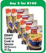 Denny Curry/Cook In Sauces (All Flavours)-5 x 415g