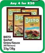 Bisto Sachet Gravy/Sauce (All Flavours)-4 x 25g/38g