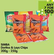 Simba Doritos & Lays Chips-7x200/250g
